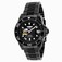 Invicta Black Dial Uni-directional Rotating Black Ion-plated Band Watch #24416 (Men Watch)