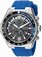 Invicta Aviator Quartz Chronograph Date Blue Silicone Watch # 24577 (Men Watch)