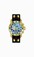 Invicta Blue Abalone Dial Uni-directional Rotating Gold-tone Band Watch #24841 (Men Watch)