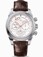 Omega 41mm Automatic Co-Axial Chronoscope White Dial Stainless Steel Case With Brown Leather Strap Watch #422.13.41.50.04.002 (Men Watch)