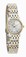 Omega 22mm Prestige Quartz Silver Dial Yellow Gold Case With Yellow Gold And Stainless Steel Bracelet Watch #4370.31.00 (Women Watch)