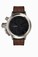 U-Boat Automatic Chronograph Titanium Case Brown Leather Watch # 5415 (Men Watch)