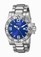 Invicta Blue Dial Stainless Steel Band Watch #5673 (Men Watch)