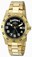 Invicta Black Dial Stainless Steel Band Watch #5763 (Men Watch)
