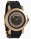 Breguet Automatic 18kt Rose Gold Silver Dial Rubber Black Band Watch #5817BR-Z2-5V8 (Men Watch)