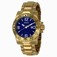 Invicta Swiss Quartz Gold Tone Watch #6248 (Men Watch)