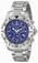 Invicta Swiss Quartz Blue Watch #6414 (Men Watch)