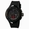 Invicta Black Dial Black-ion-plated-stainless-steel-and-rubber Band Watch #6464 (Men Watch)