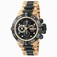 Invicta Black Dial Two-tone-stainless-steel Band Watch #6523 (Men Watch)