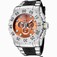 Invicta Quartz Chronograph Black Rubber Watch # 6657 (Men Watch)