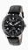 Invicta Black Dial Fixed Black Ion-plated Band Watch #7073 (Men Watch)