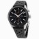 Oris Black Dial Silicone Band Watch #77476614424RS (Men Watch)