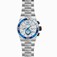 Invicta Black Dial Uni-directional Rotating Blue Ion-plated Band Watch #80242 (Men Watch)