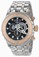 Invicta Black Dial Stainless Steel Band Watch #80631 (Men Watch)