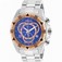 Invicta Blue Dial Stainless Steel Watch #90036 (Men Watch)