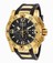 Invicta Exursion Black Dial Chronograph Date Black Polyurethane Watch # 90060 (Men Watch)