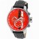 Invicta Red Dial Leather Watch #90105 (Men Watch)