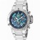 Invicta Fluid Shades Dial Stainless Steel Band Watch #90141 (Men Watch)