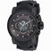 Invicta Black Dial Silicone Watch #90157 (Men Watch)