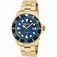 Invicta Blue Dial Stainless Steel Watch #90196 (Men Watch)