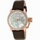 Invicta Mother Of Pearl Dial Leather Watch #90225 (Women Watch)
