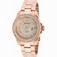 Invicta Rose Gold Dial Stainless Steel Watch #90256 (Women Watch)