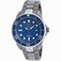 Invicta Blue Dial Stainless Steel Watch #90284 (Men Watch)