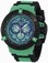 Invicta Green Dial Stainless Steel Band Watch #937 (Men Watch)