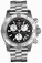 Breitling Swiss quartz Dial color Black Watch # A7339010/BA04-147A (Men Watch)