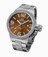 TW Steel Brown Dial Stainless Steel Watch #CB26 (Women Watch)