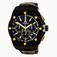 TW Steel Black Dial Synthetic Leather Band Watch #CE4017 (Men Watch)