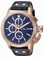 TW Steel Blue Dial Stainless Steel Plated Watch #CE7016 (Men Watch)