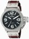 TW Steel Automatic Date Brown Leather Watch # CS25 (Men Watch)