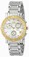 Invicta White Mother Of Pearl Dial 18kt. Gold Plated Stainless Steel Watch #ILE4718ASYB (Women Watch)