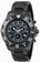 Invicta Black Dial Ion Plated Stainless Steel Watch #ILE6412ASYB (Men Watch)