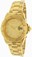 Invicta Gold Dial Stainless Steel-plated Band Watch #INV-15249 (Women Watch)