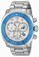 Invicta White Dial Chronograph Luminous Stop-watch Watch #INVICTA-14649 (Men Watch)