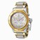 Invicta Silver Dial Gold-tone-stainless-steel Band Watch #INVICTA-4159 (Men Watch)
