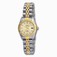 Invicta Gold Dial Steel-and-23k-gold Band Watch #INVICTA-8955 (Women Watch)