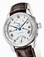 Longines Automatic White Dial Stainless Steel Case With Brown Leather Strap Watch #L2.715.4.71.5 (Men Watch)