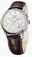 Longines Column-Wheel Chronograph Automatic Silver Dial Date Brown Leather Watch# L2.733.4.72.2 (Men Watch)