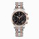 Longines Automatic Black Dial 18ct Rose Gold And Stainless Steel Watch #L2.752.5.52.7 (Men Watch)