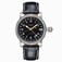 Longines Avigation Oversize Crown Automatic Black Dial Date Black Alligator Watch# L2.778.4.53.2 (Men Watch)