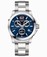 Longines Blue Dial Stainless Steel Band Watch #L3.702.4.96.6 (Men Watch)