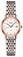 Longines Elegant Collection Automatic White Dial Date 18ct Rose Gold and Stainless Steel Watch# L4.309.5.12.7 (Women Watch)