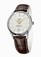 Longines Flagship Automatic Silver Dial Date Brown Leather Watch# L4.795.4.78.2 (Men Watch)