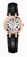 Longines Primaluna Automatic Silver Dial Roman Numerals 18ct Rose Gold Black Leather Watch# L8.111.8.78.2 (Women Watch)
