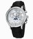 Maurice Lacroix Quartz Chronograph Date Moon Phase Black Leather Watch # LC1148-SS001-131 (Men Watch)