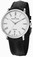 Maurice Lacroix White Dial Leather Watch #LC6067-SS001-110 (Men Watch)