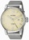 TW Steel Beige Dial Stainless Steel Watch #MB6 (Men Watch)